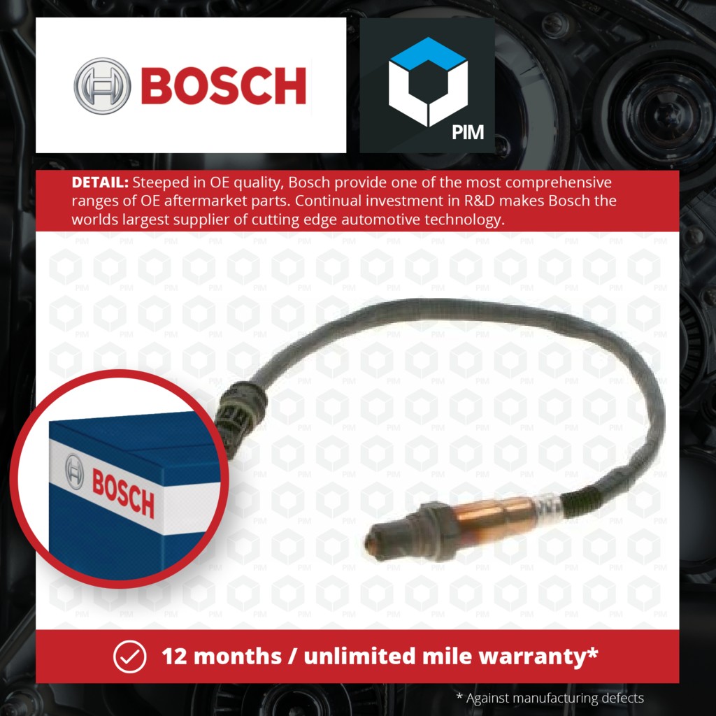 Bosch Lambda Sensor 0258010422 [PM727962]