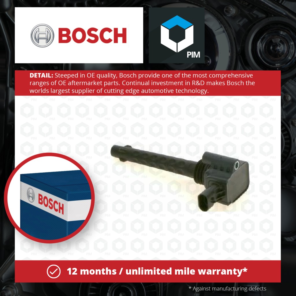 Bosch Ignition Coil 0221504035 [PM727852]