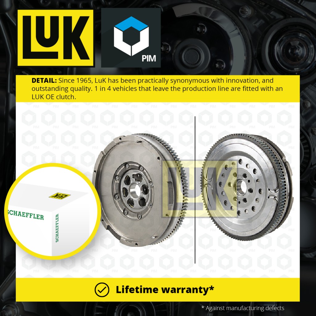 LuK Dual Mass Flywheel DMF (w/ bolts) 415063810 [PM725624]