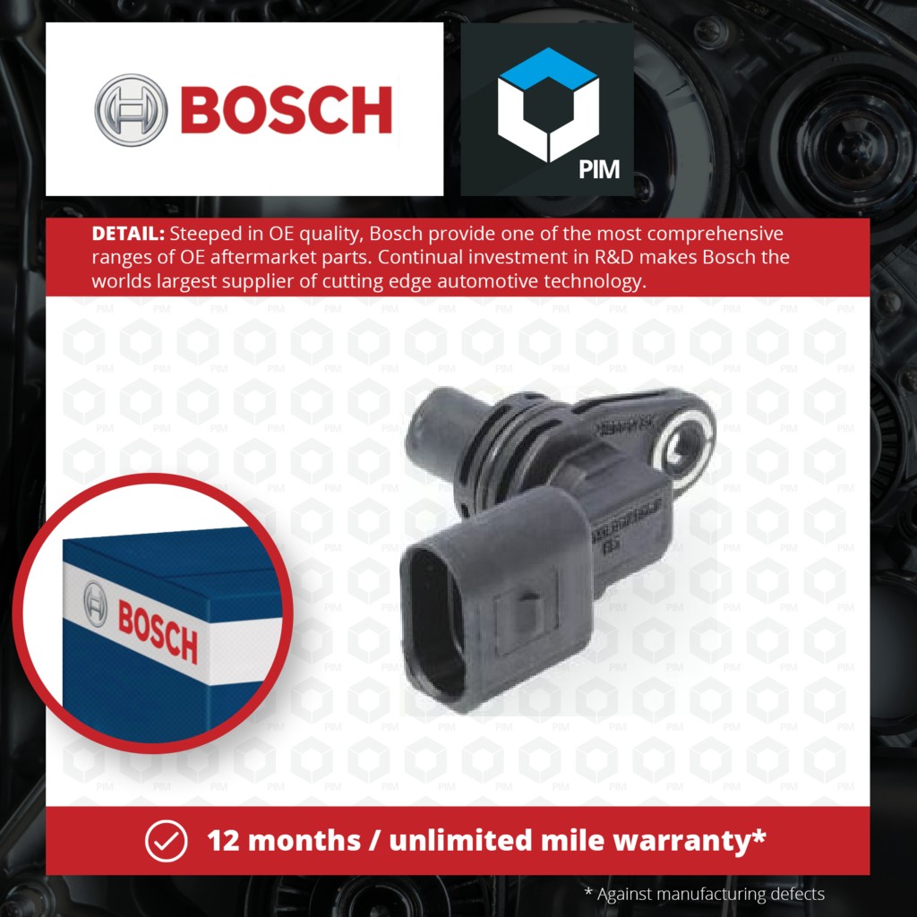 Bosch Camshaft Position Sensor 0986280420 [PM722064]
