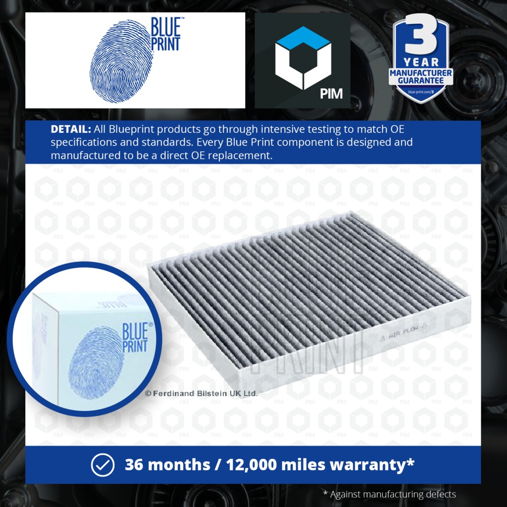 Blue Print Pollen / Cabin Filter ADV182513 [PM721823]