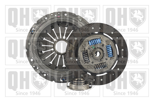 Quinton Hazell QKT1752AF Clutch Kit 3pc (Cover+Plate+Releaser)