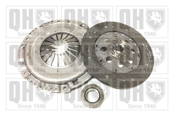 Quinton Hazell QKT1351AF Clutch Kit 3pc (Cover+Plate+Releaser)