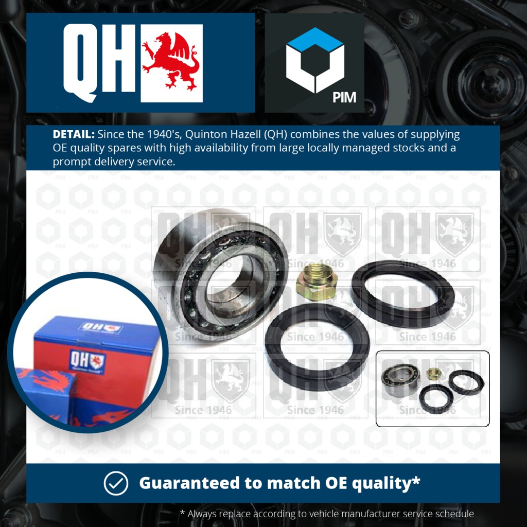 Quinton Hazell Wheel Bearing Kit QWB630 [PM717971]