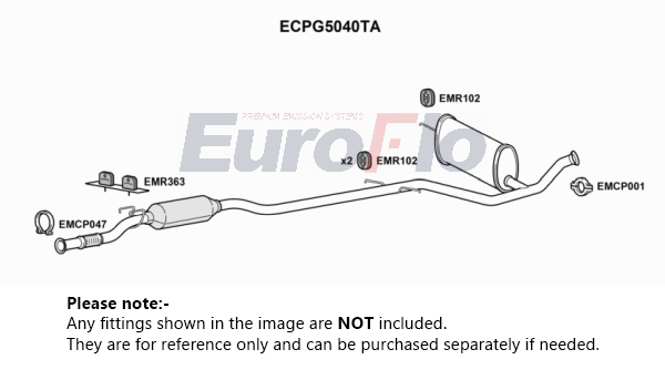 EuroFlo ECPG5040TA