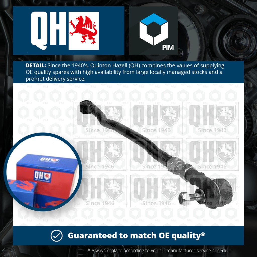 Quinton Hazell Steering Rod Assembly QDL2246S [PM714020]