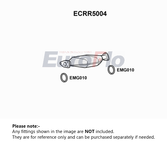 EuroFlo Non Type Approved Catalytic Converter ECRR5004 [PM1689896]