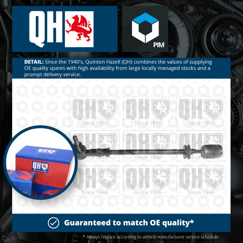 Quinton Hazell Steering Rod Assembly QDL2699S [PM712748]