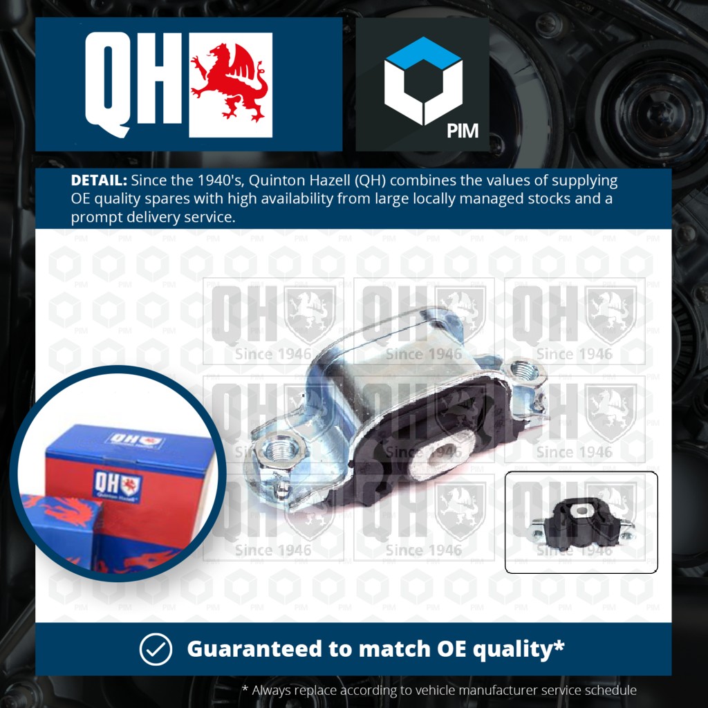 Quinton Hazell Engine Mount EM3114 [PM712742]