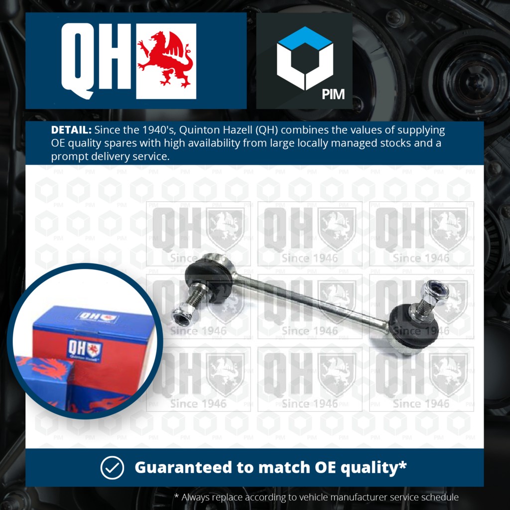 Quinton Hazell Anti Roll Bar Link Front Right QLS2359S [PM712118]