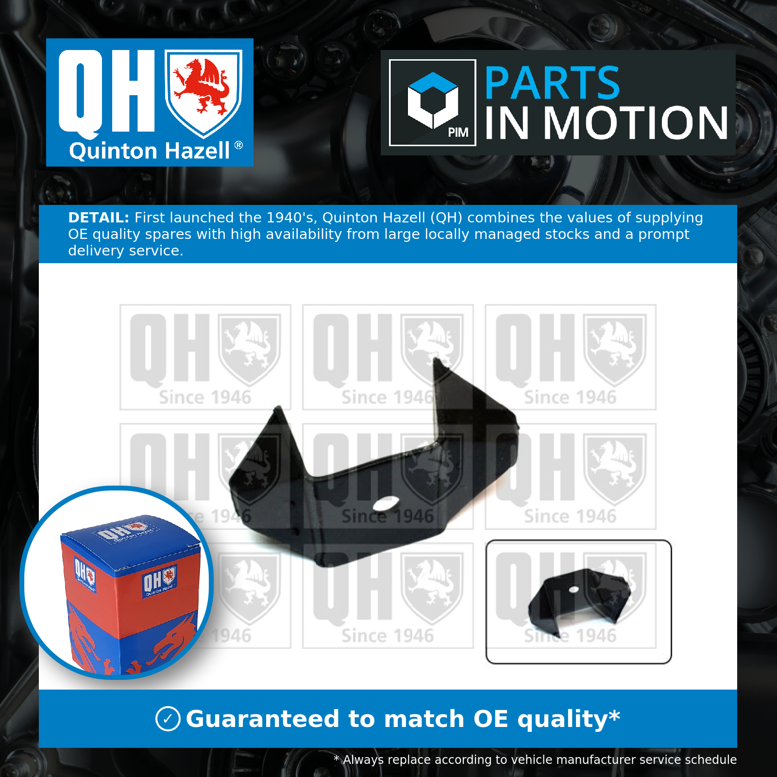Quinton Hazell Engine Mount EM2586 [PM711824]