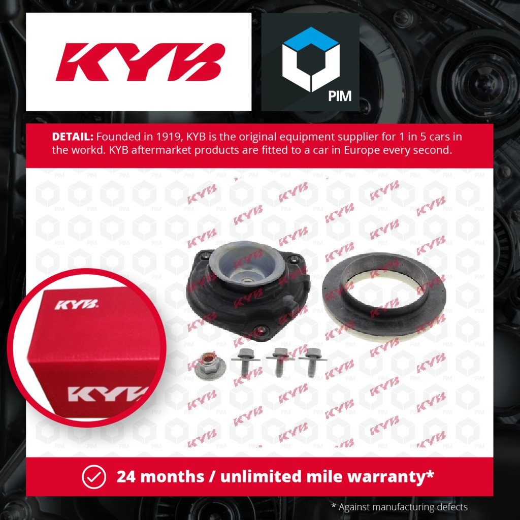 KYB Top Strut Mounting Front Left SM2805 [PM687750]