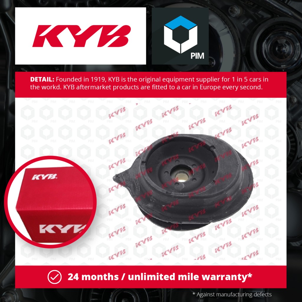 2x KYB Top Strut Mounting Front SM1810 [PM687705]