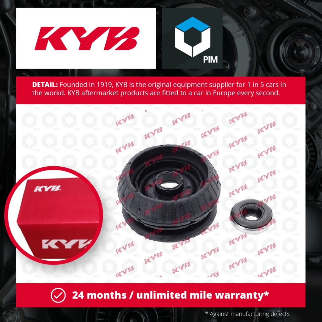2x KYB Top Strut Mounting Front SM1204 [PM687635]