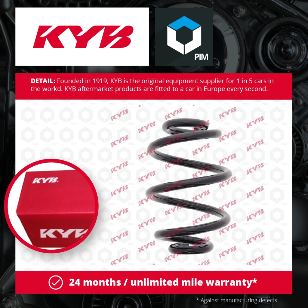 KYB Coil Spring Rear RX6200 [PM687520]