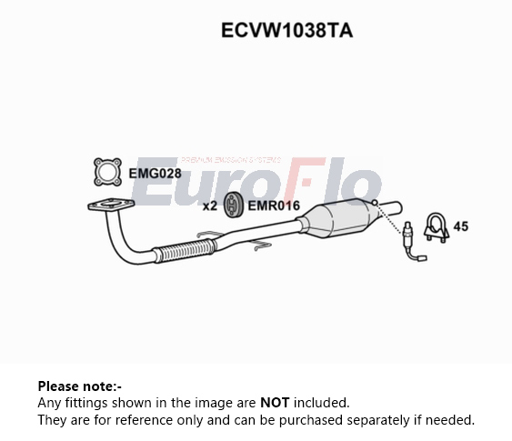 EuroFlo ECVW1038TA