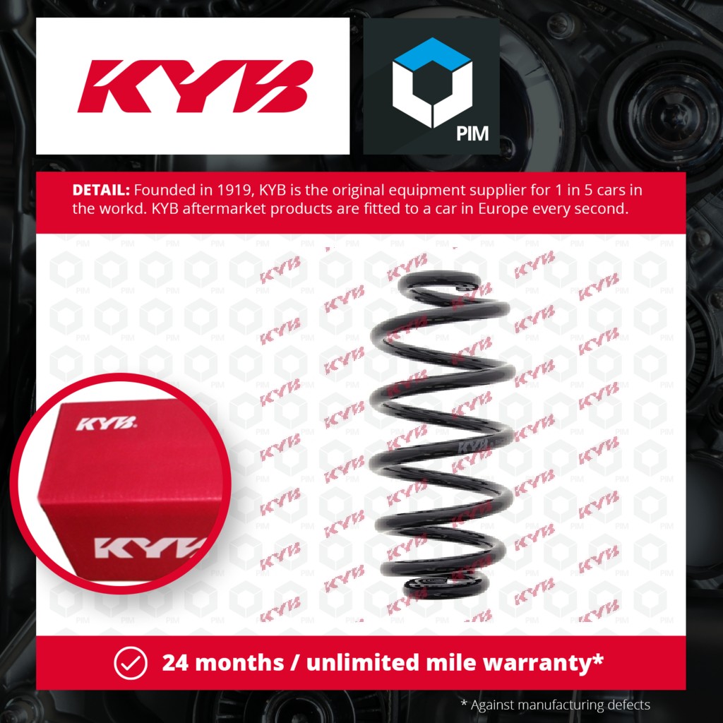 KYB Coil Spring Rear RH6575 [PM687176]