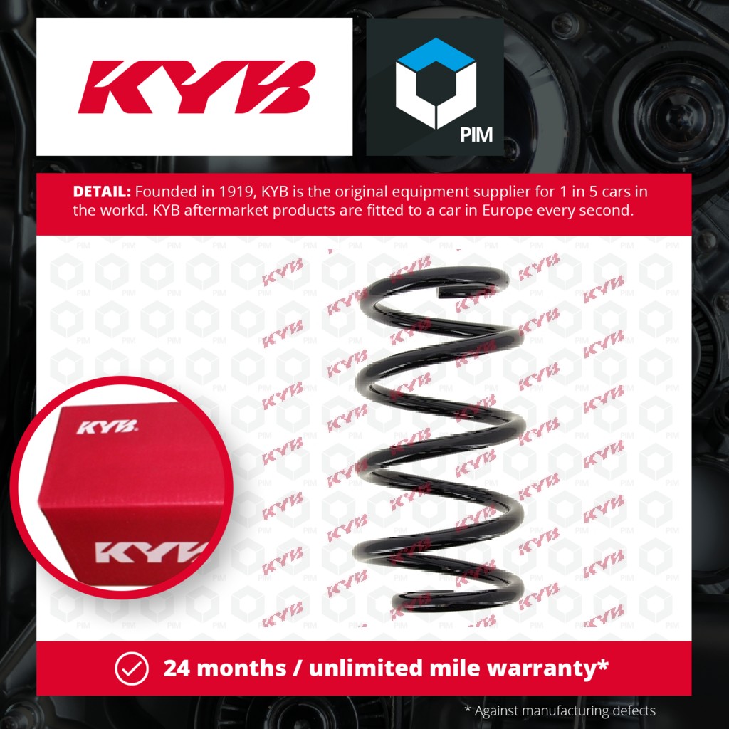 2x KYB Coil Spring Front RH2649 [PM686817]