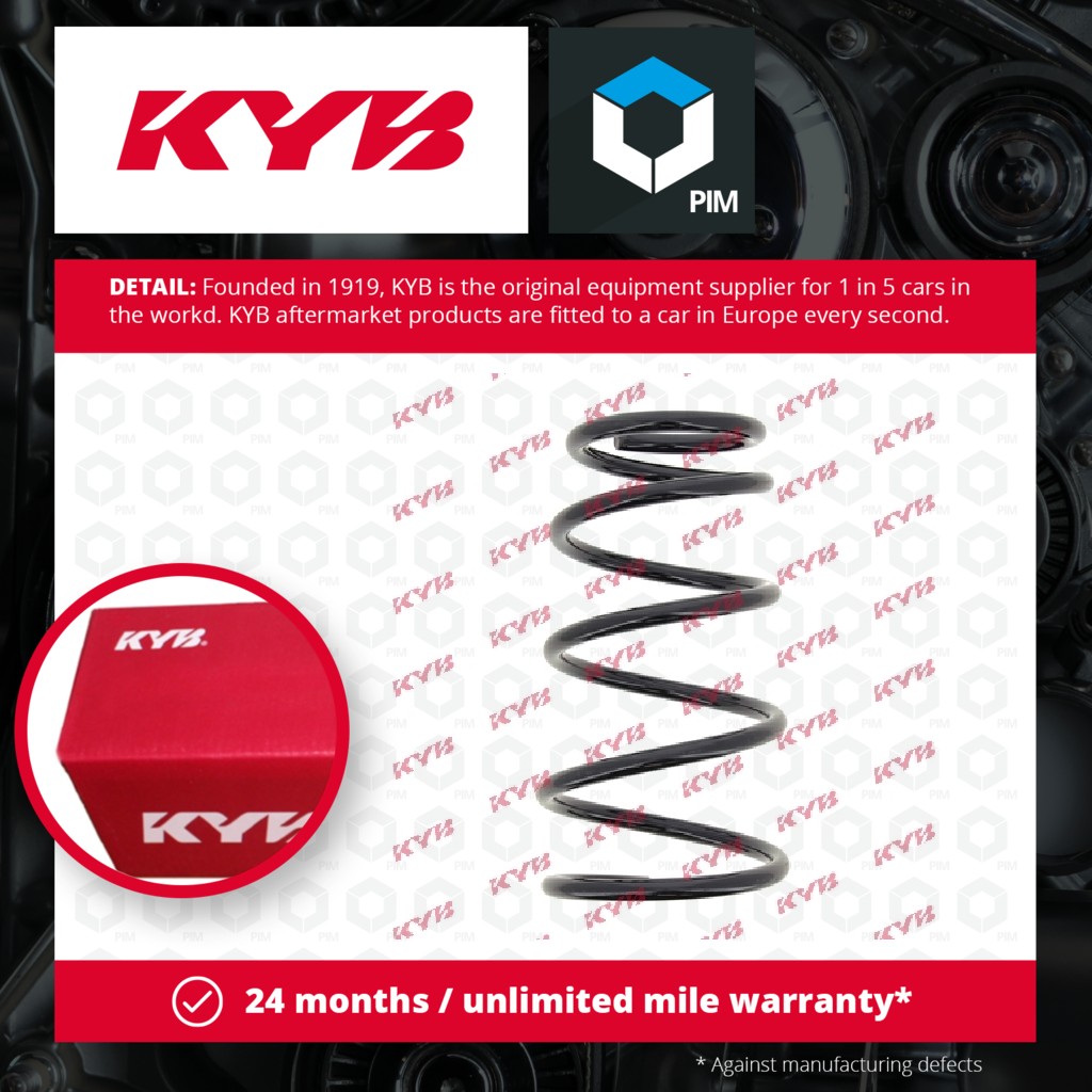 KYB Coil Spring Rear RC6724 [PM686350]