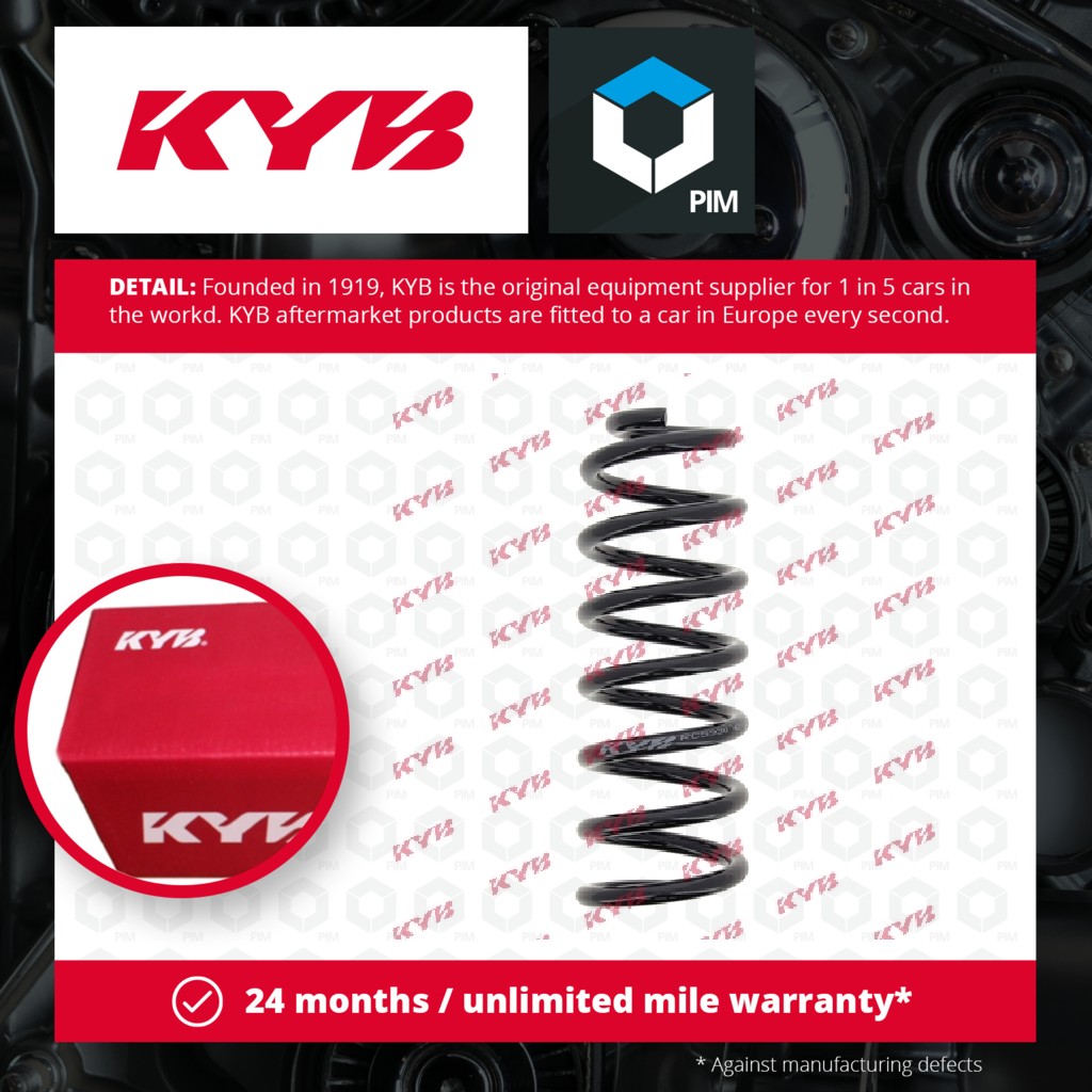 2x KYB Coil Spring Rear RC5930 [PM686279]