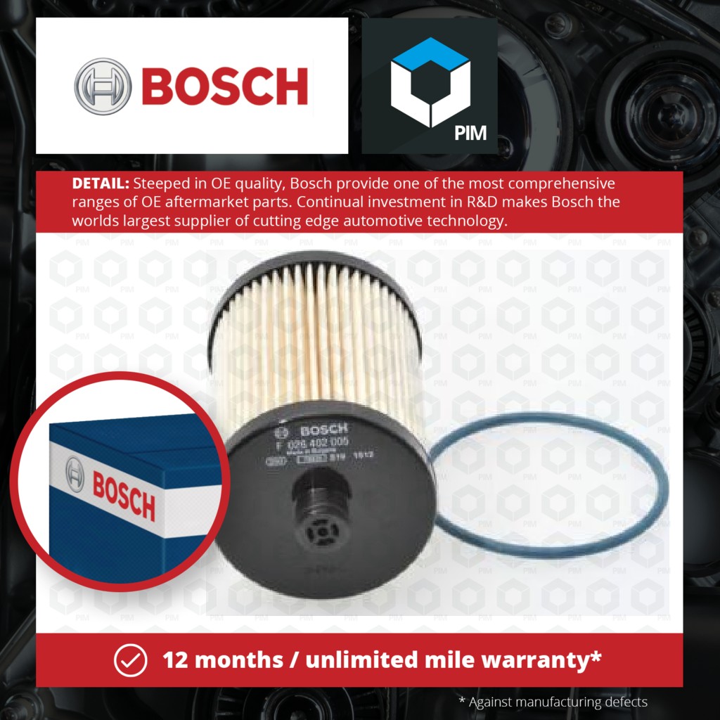 Bosch Fuel Filter F026402005 [PM684630]