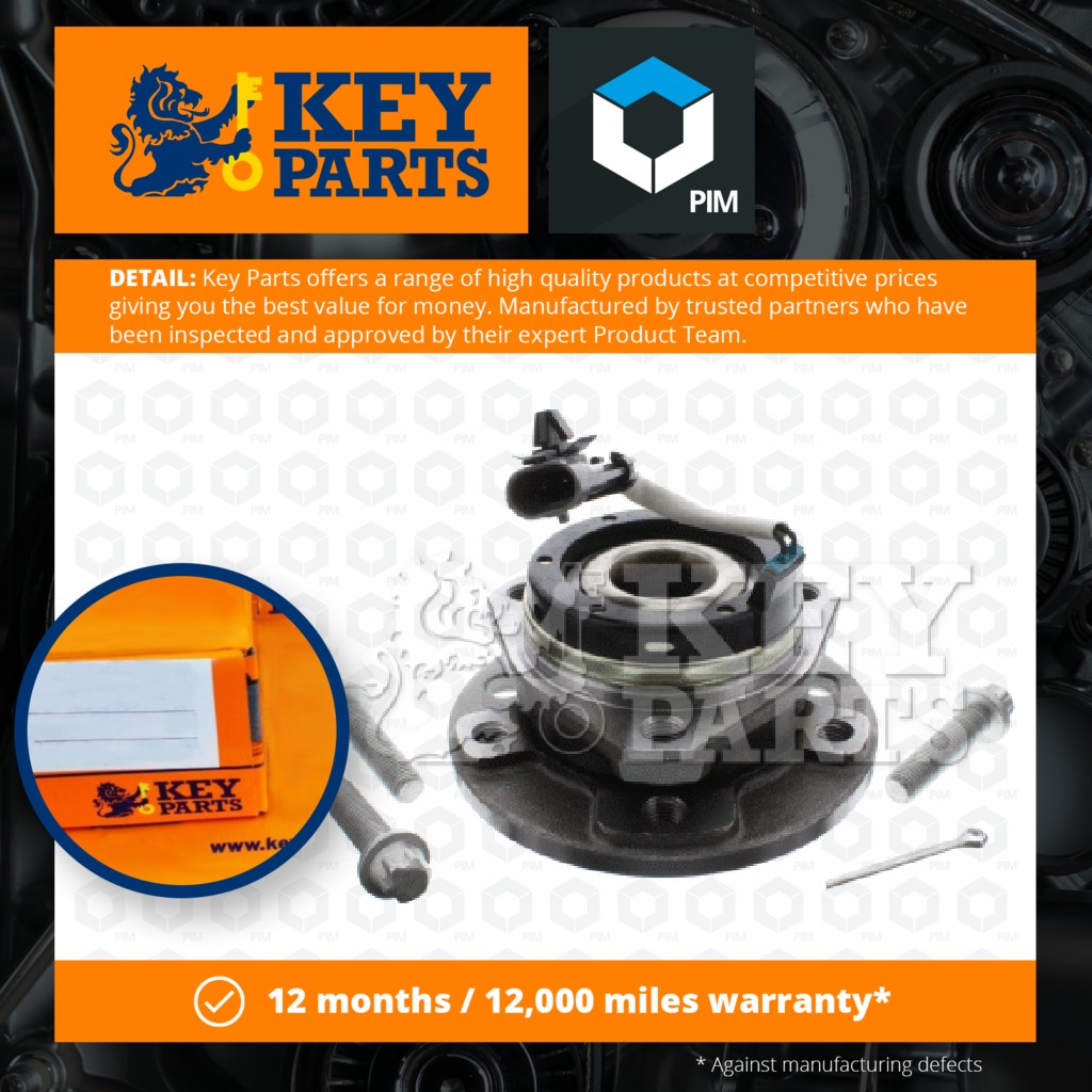 Key Parts Wheel Bearing Kit KWB844 [PM681809]