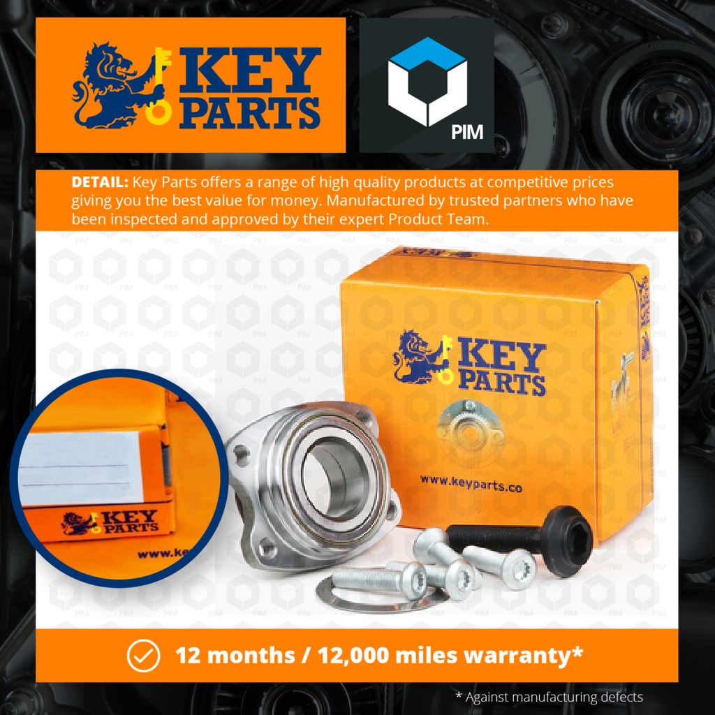 Key Parts Wheel Bearing Kit KWB723 [PM681777]