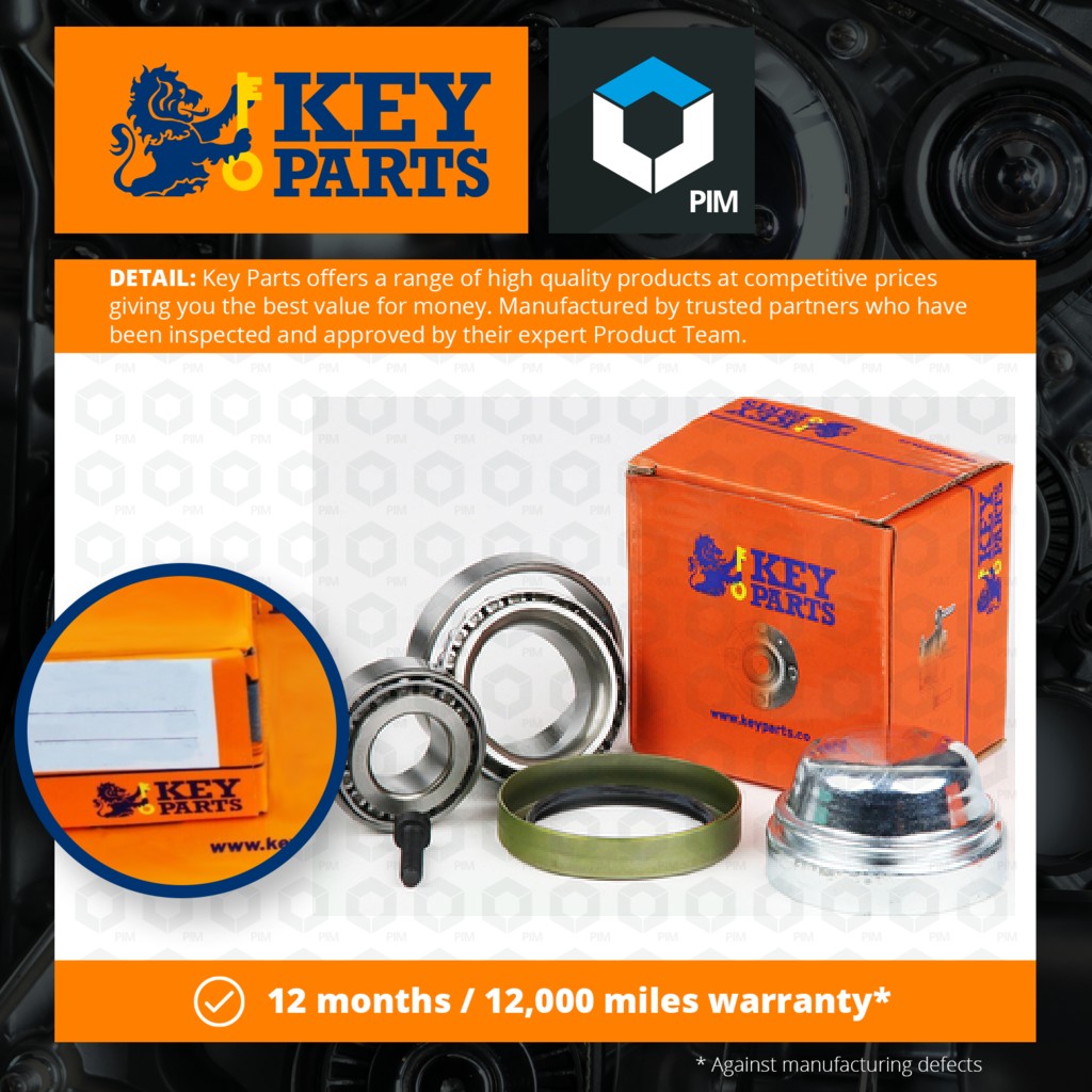 Key Parts Wheel Bearing Kit Front KWB571 [PM681761]
