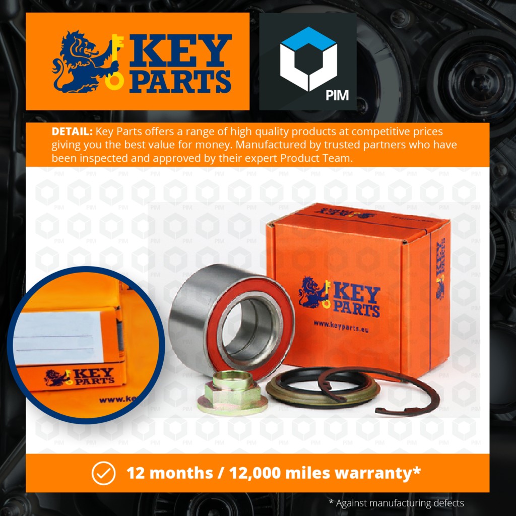 Key Parts Wheel Bearing Kit KWB560 [PM681757]