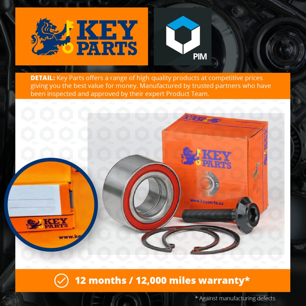 Key Parts Wheel Bearing Kit KWB343 [PM681733]