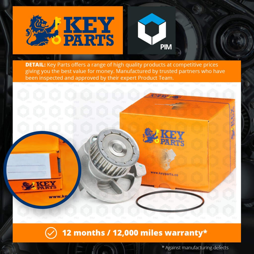 Key Parts Water Pump KCP2150 [PM681687]