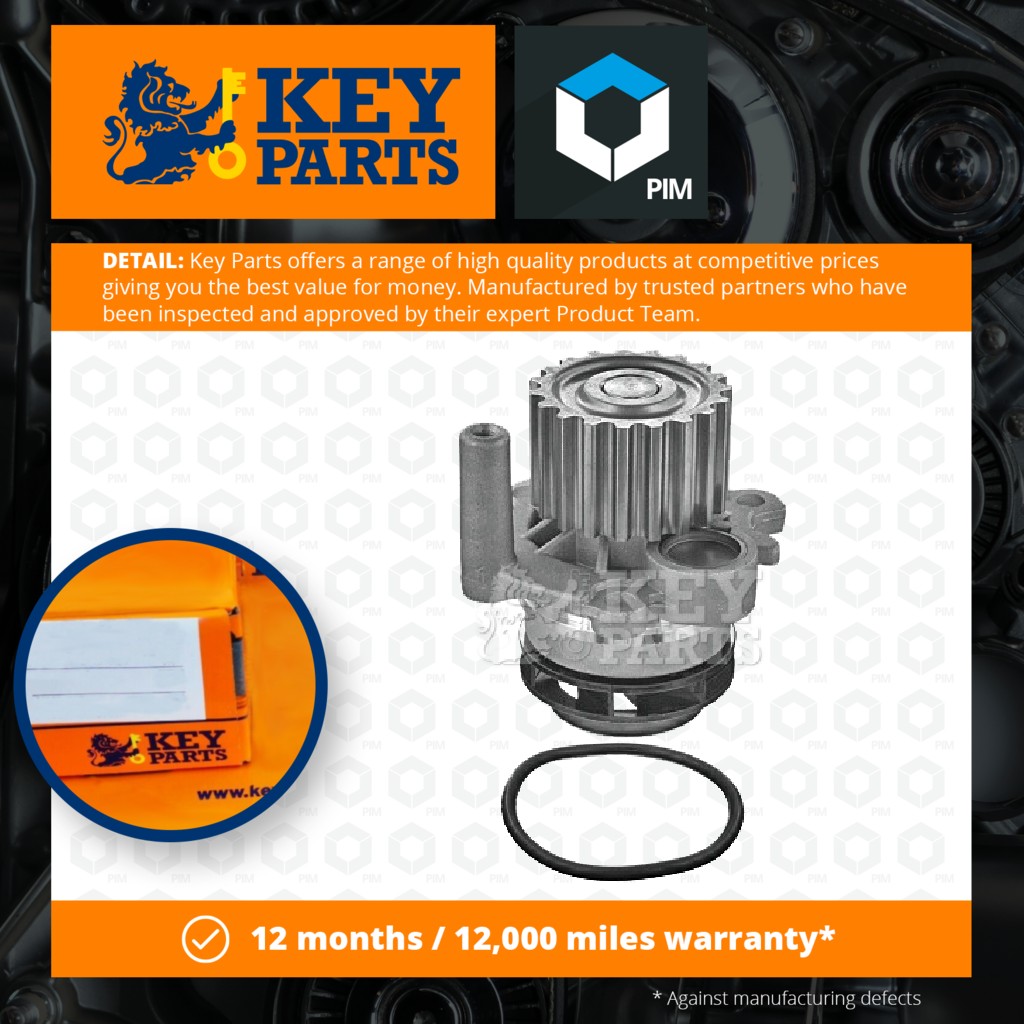 Key Parts Water Pump KCP2069 [PM681670]