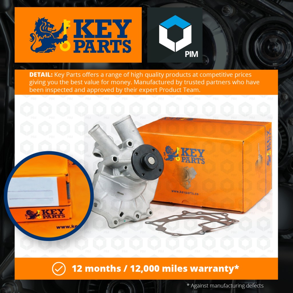 Key Parts Water Pump KCP1795 [PM681623]