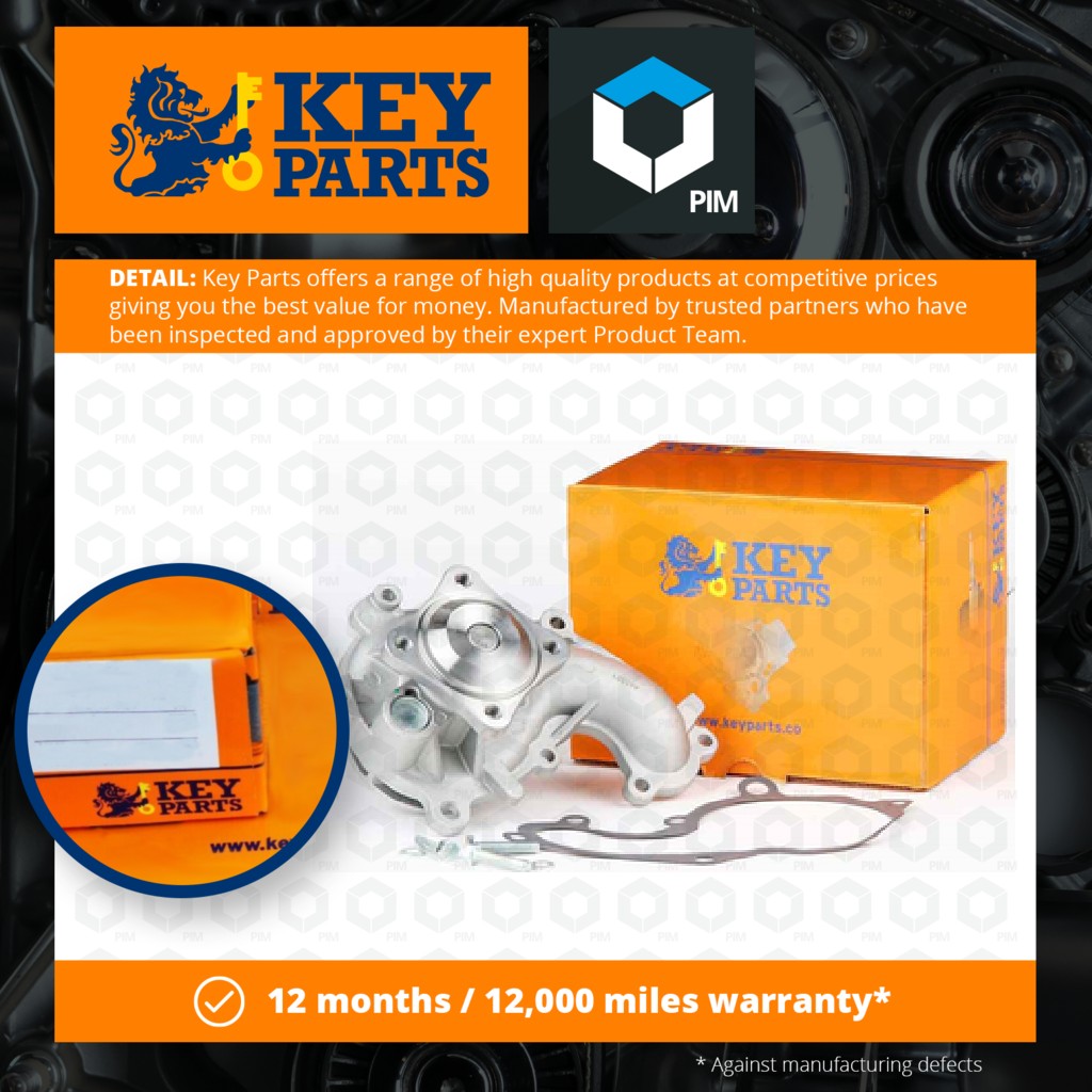 Key Parts Water Pump KCP1790 [PM681621]