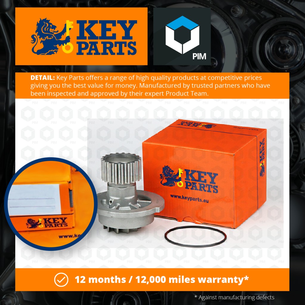 Key Parts Water Pump KCP1747 [PM681598]