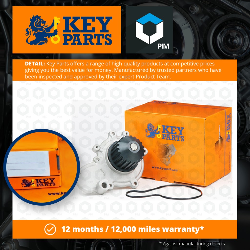 Key Parts Water Pump KCP1675 [PM681583]