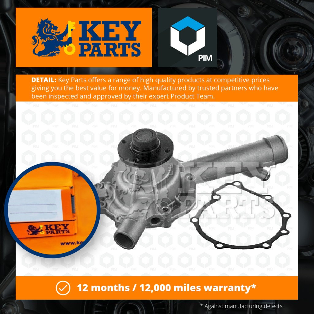 Key Parts Water Pump KCP1658 [PM681581]