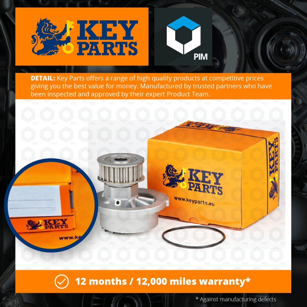 Key Parts Water Pump KCP1574 [PM681573]
