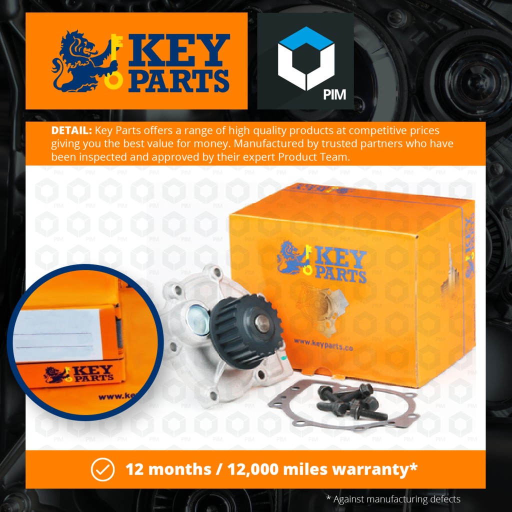 Key Parts Water Pump KCP1562 [PM681572]