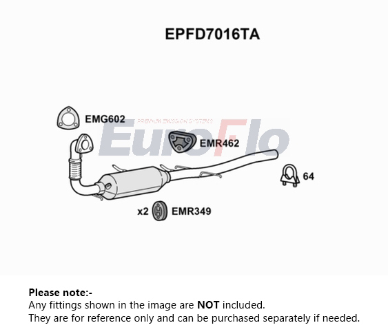 EuroFlo EPFD7016TA