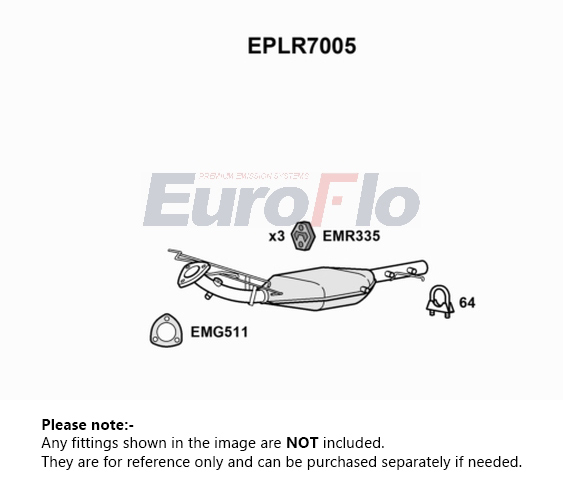 EuroFlo Diesel Particulate Filter DPF EPLR7005 [PM1693144]