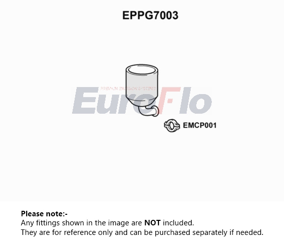 EuroFlo Diesel Particulate Filter DPF EPPG7003 [PM1693170]
