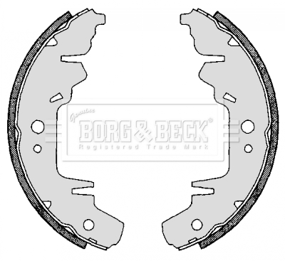 Borg & Beck BBS6263 Brake Shoes Set