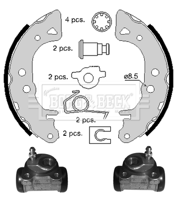 Borg & Beck BBS1017K