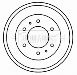 Borg & Beck BBR7155