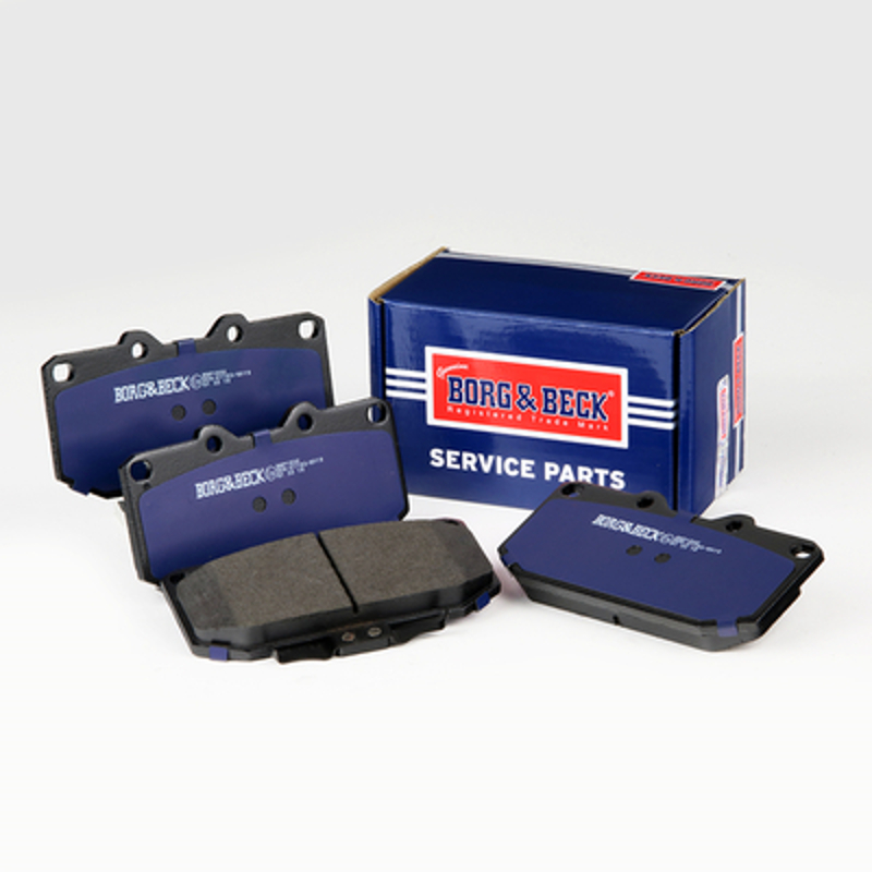 Kit Pastiglie Freno Borg & Beck BBP1832 - 4 Pezzi Con Accessori