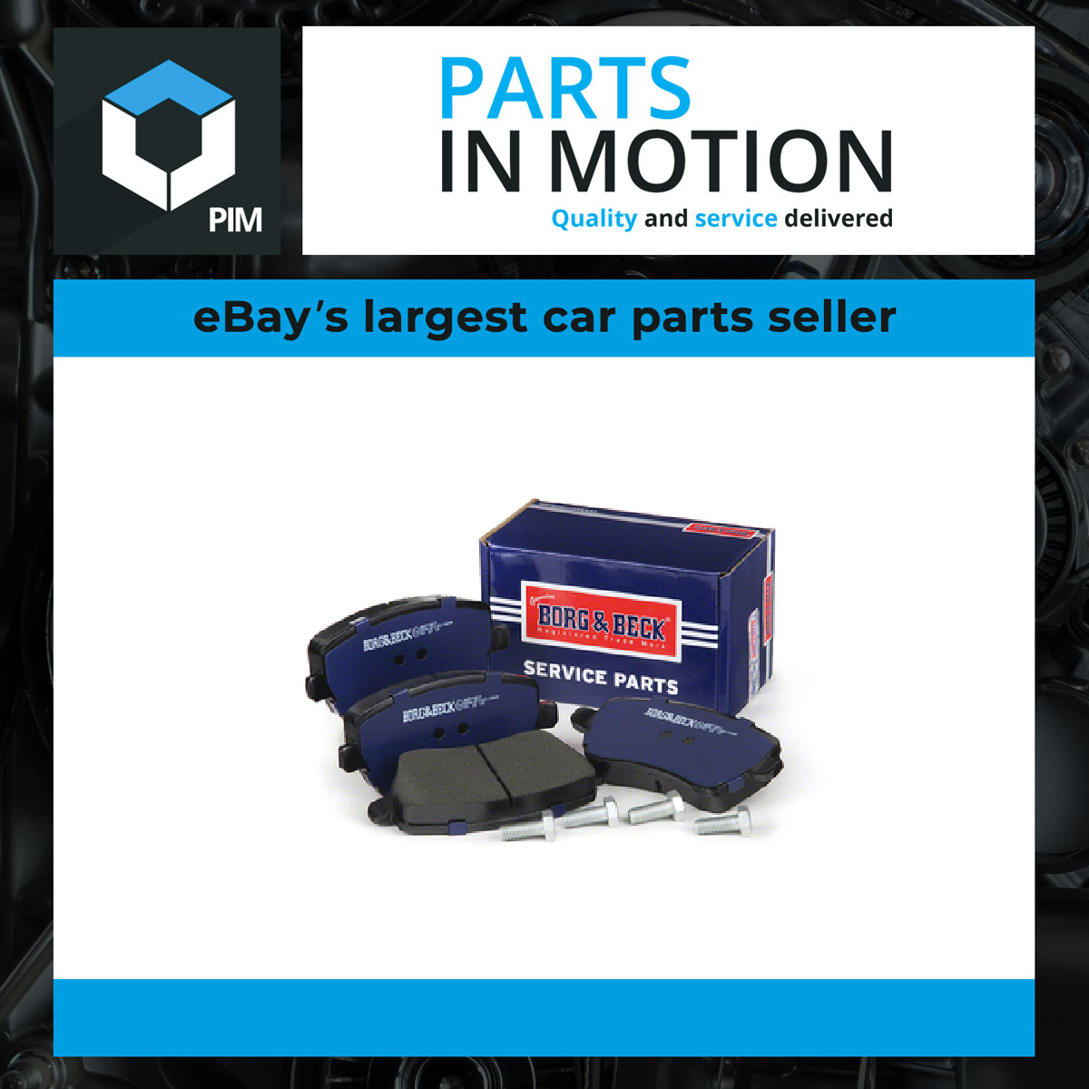 Brake Pads Set fits DACIA LOGAN EXPRESS Front 1.4 1.6 1.5D 2009 on B&B Quality - Image 4