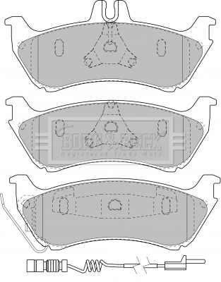 Borg & Beck BBP1755