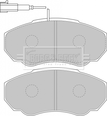 Borg & Beck BBP1736