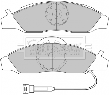 Borg & Beck BBP1633